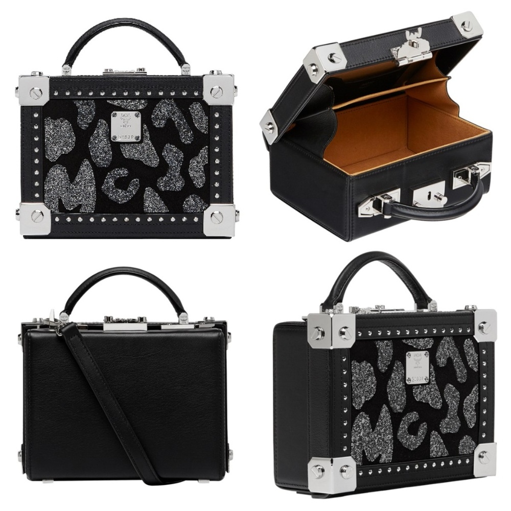 Small Berlin Crossbody in MCM Leopard Crystal - Picture 2 of 8